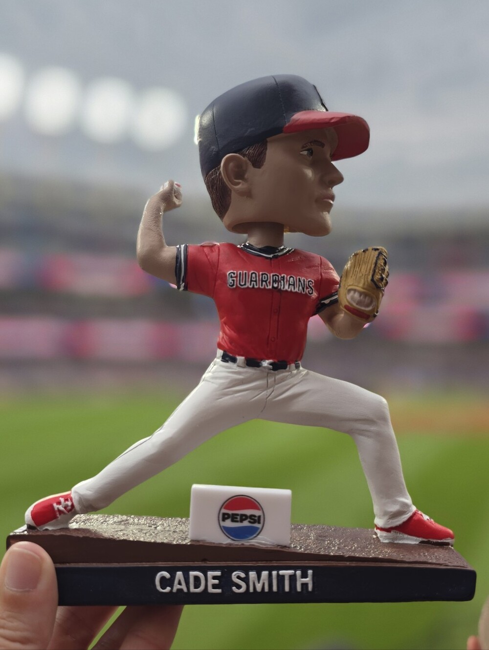 Cleveland Guardians MLB CADE SMITH Bobblehead Figure NEW